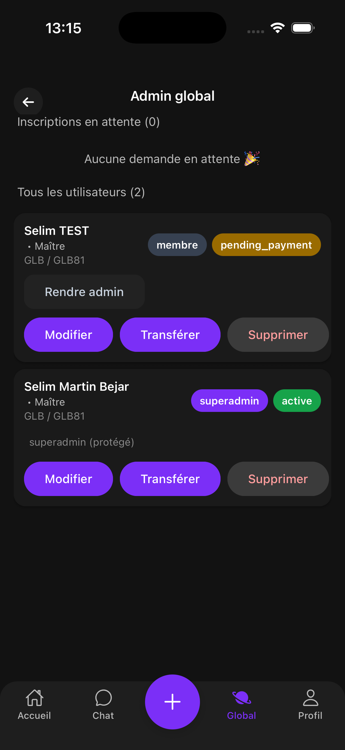 Sécurité EventLogia